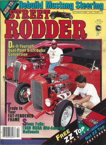 STREET RODDER 1986 OCT - MUSTANG STEERING REBUILDS, ZZ TOP POSTER/FEATURES